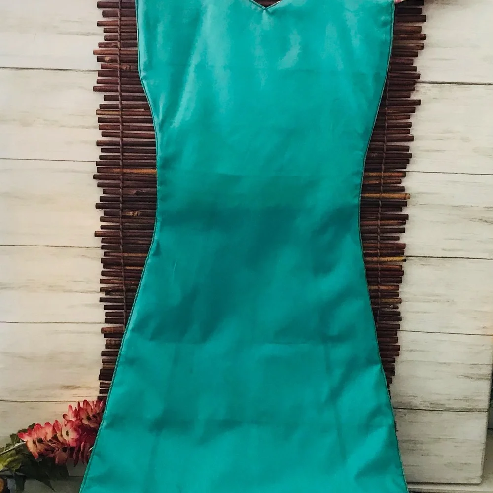 Hanging Teal Dress Jewelry Organizer NWT